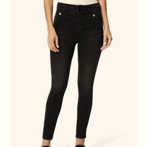 High Rise Ankle Skinny Jeans